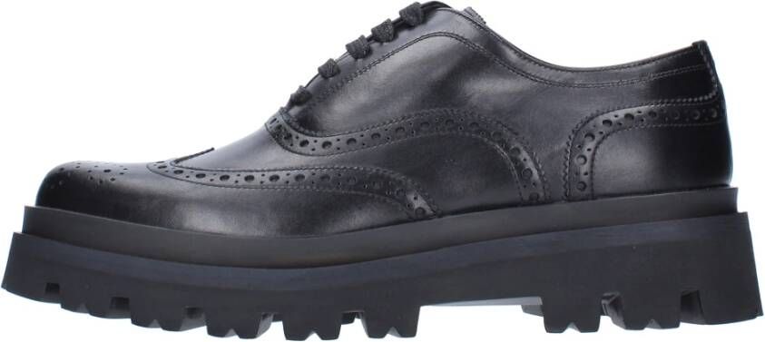 Sergio Rossi Platte schoenen Zwart Black Heren