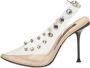 Sergio Rossi Pre-owned Fabric heels Beige Dames - Thumbnail 1