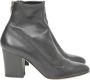 Sergio Rossi Pre-owned Leather boots Black Dames - Thumbnail 1