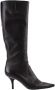 Sergio Rossi Pre-owned Leather boots Black Dames - Thumbnail 1