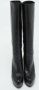 Sergio Rossi Pre-owned Leather boots Black Dames - Thumbnail 1