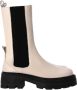 Sergio Rossi Pre-owned Leather boots White Dames - Thumbnail 1