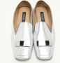 Sergio Rossi Pre-owned Leather flats Gray Dames - Thumbnail 1