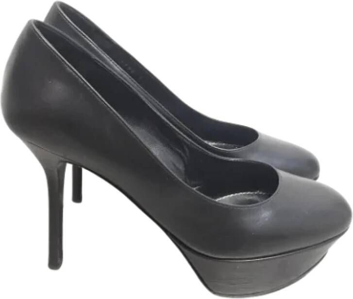 Sergio Rossi Pre-owned Leather heels Black Dames