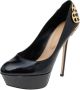 Sergio Rossi Pre-owned Leather heels Black Dames - Thumbnail 1