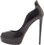 Sergio Rossi Pre-owned Leather heels Black Dames - Thumbnail 1