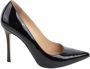 Sergio Rossi Pre-owned Leather heels Black Dames - Thumbnail 1