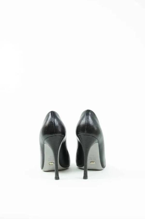 Sergio Rossi Pre-owned Leather heels Black Dames