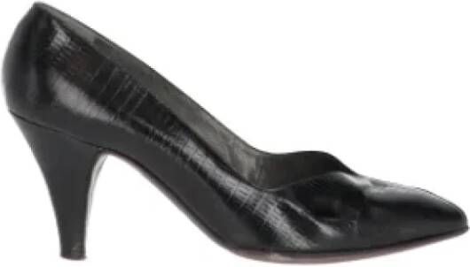 Sergio Rossi Pre-owned Leather heels Black Dames