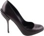 Sergio Rossi Pre-owned Leather heels Black Dames - Thumbnail 1