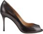 Sergio Rossi Pre-owned Leather heels Black Dames - Thumbnail 1