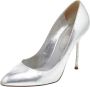 Sergio Rossi Pre-owned Leather heels Gray Dames - Thumbnail 1