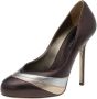 Sergio Rossi Pre-owned Leather heels Gray Dames - Thumbnail 1