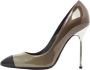 Sergio Rossi Pre-owned Leather heels Gray Dames - Thumbnail 1