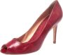 Sergio Rossi Pre-owned Leather heels Red Dames - Thumbnail 1