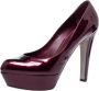 Sergio Rossi Pre-owned Leather heels Red Dames - Thumbnail 1