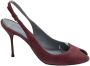 Sergio Rossi Pre-owned Leather heels Red Dames - Thumbnail 1