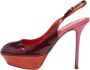 Sergio Rossi Pre-owned Leather heels Red Dames - Thumbnail 1