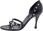 Sergio Rossi Pre-owned Leather sandals Black Dames - Thumbnail 1