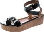 Sergio Rossi Pre-owned Leather sandals Black Dames - Thumbnail 1