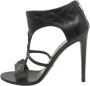 Sergio Rossi Pre-owned Leather sandals Black Dames - Thumbnail 1