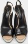 Sergio Rossi Pre-owned Leather sandals Black Dames - Thumbnail 1