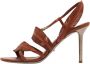 Sergio Rossi Pre-owned Leather sandals Brown Dames - Thumbnail 1