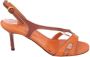 Sergio Rossi Pre-owned Leather sandals Orange Dames - Thumbnail 1