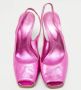 Sergio Rossi Pre-owned Leather sandals Pink Dames - Thumbnail 1