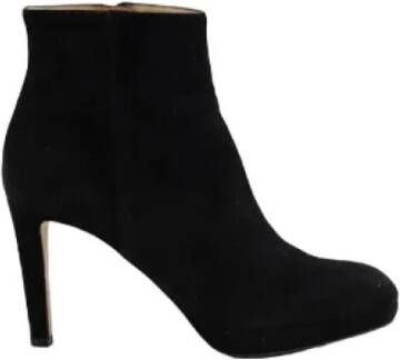 Sergio Rossi Pre-owned Suede boots Black Dames