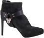 Sergio Rossi Pre-owned Suede boots Black Dames - Thumbnail 1