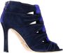 Sergio Rossi Pre-owned Suede boots Blue Dames - Thumbnail 1