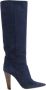 Sergio Rossi Pre-owned Suede boots Blue Dames - Thumbnail 1