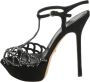 Sergio Rossi Pre-owned Suede sandals Black Dames - Thumbnail 1