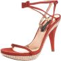 Sergio Rossi Pre-owned Suede sandals Red Dames - Thumbnail 1