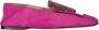 Sergio Rossi Roze Leren Loafers Kristal Detail Pink Dames - Thumbnail 1