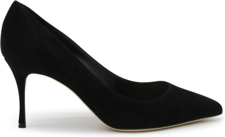 Sergio Rossi Zwarte Hak Pumps Black Dames