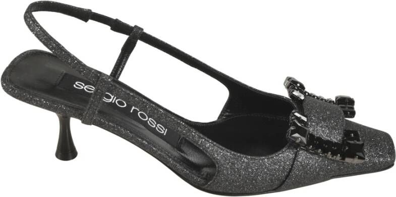 Sergio Rossi Zwarte hakken schoenen Black Dames