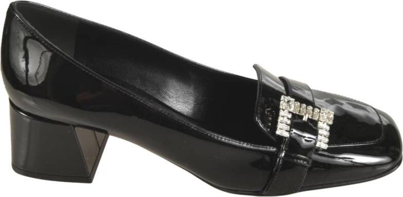 Sergio Rossi Zwarte hakken schoenen Black Dames