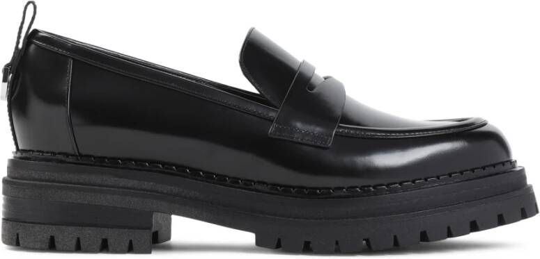 Sergio Rossi Zwarte Loafer Schoenen voor Vrouwen Black Dames