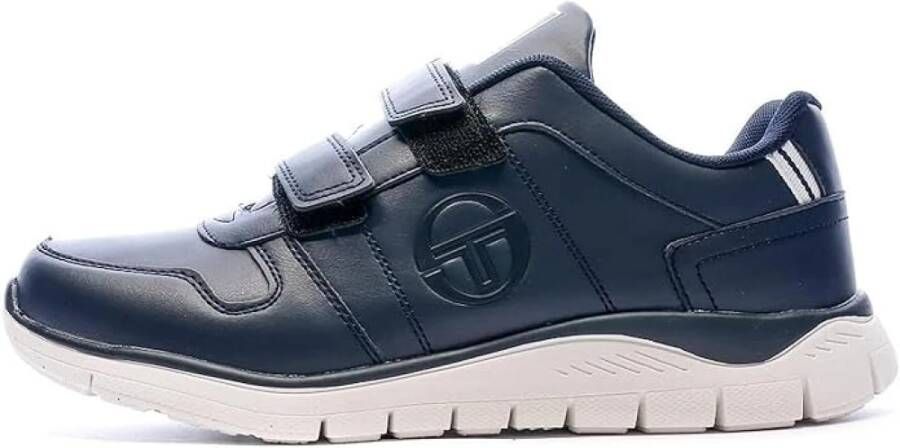 Sergio Tacchini Bradley Velcro Mix Blauwe Sneakers Blue Heren