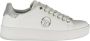 Sergio Tacchini Chique witte vetersneakers met contrasterende details White Dames - Thumbnail 5