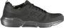 Sergio Tacchini Eenvoudige zwarte vetersneakers met contrasterende versiering Black Heren - Thumbnail 2