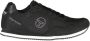 Sergio Tacchini Elegante Zwarte Geborduurde Sneakers Veters Black Heren - Thumbnail 2