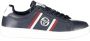 Sergio Tacchini Geborduurde Sneakers met Contrastdetail Blue Heren - Thumbnail 8