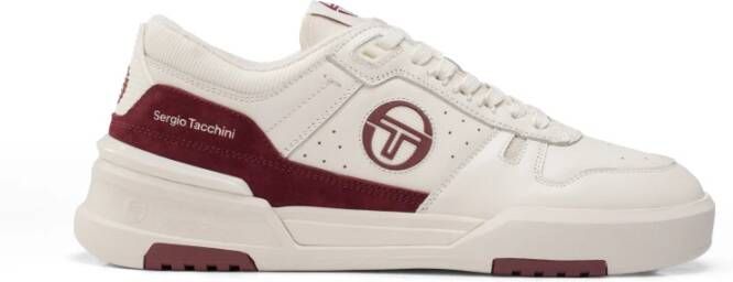 Sergio Tacchini Klassieke Court Style Sneakers White Heren