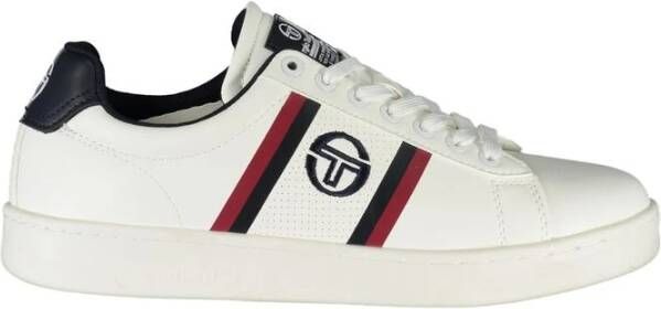 Sergio Tacchini Klassieke witte sneakers met contrasterende accenten White Heren