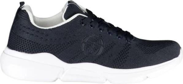 Sergio Tacchini Stijlvolle Blauwe Vetersneakers Blue Heren