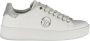 Sergio Tacchini Chique witte vetersneakers met contrasterende details White Dames - Thumbnail 11