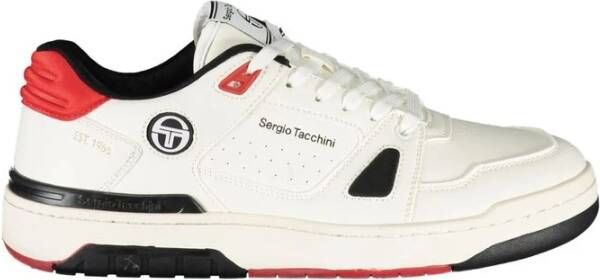 Sergio Tacchini Stijlvolle witte sneakers met contrastdetails White Dames